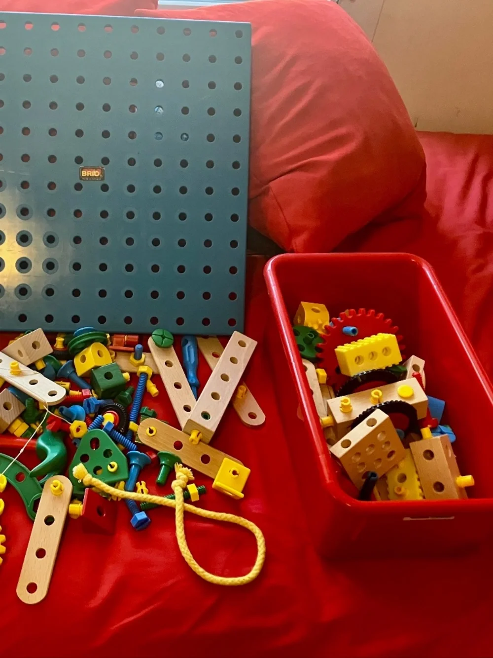 Assorted BRIO MEC building sets + BRIO big base plate 34616 - Picture 2 of 5